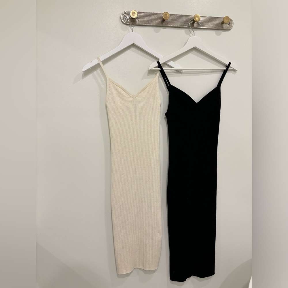 SOLD - Aritzia Waltz dress Birch 🤍 - Picture 1 of 11